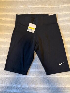 Nike SZ small Women's Bike Shorts, black with white swoosh